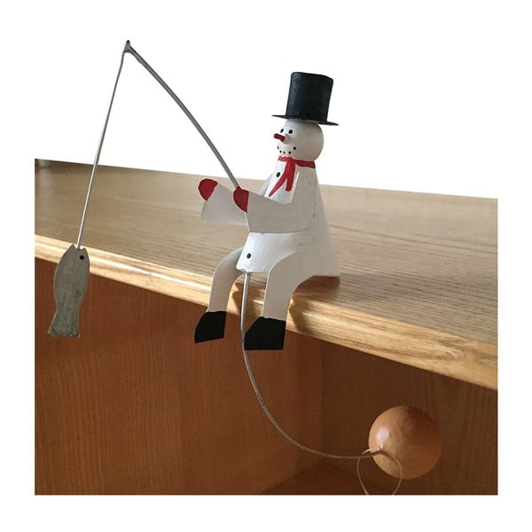 Vianočná dekorácia G-Bork Snowman Balance