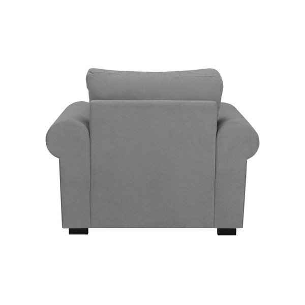 Svetlosivé kreslo Windsor & Co Sofas Hermes-image-3