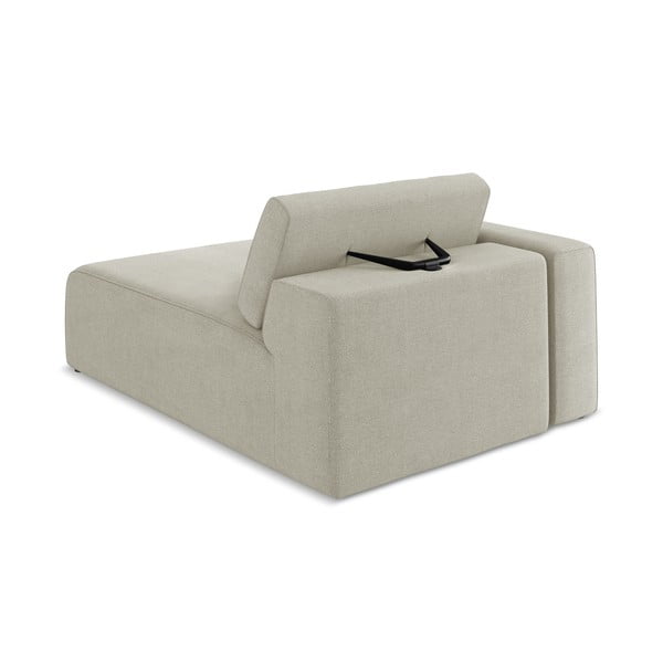 Béžový modul pohovky (ľavý roh) Kalea – Makamii-image-4