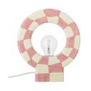 Ružová stolová lampa (výška 23,5 cm) Vialini – Bloomingville