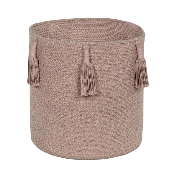 Látkový košík ø 30x30 cm Woody – Lorena Canals