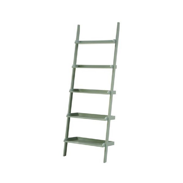Svetlozelená oporná polica Interstil Wall, výška 189 cm