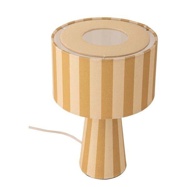 Žltá látková stolová lampa s textilným tienidlom (výška  30 cm) Emmie – Bloomingville-image-3