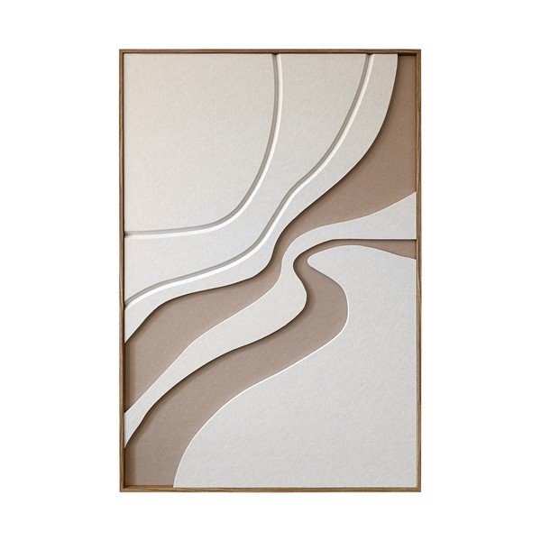 Tlačený obraz s rámom/akustický 62x92 cm Static – Styler