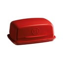 Červená keramická nádobka na maslo – Emile Henry