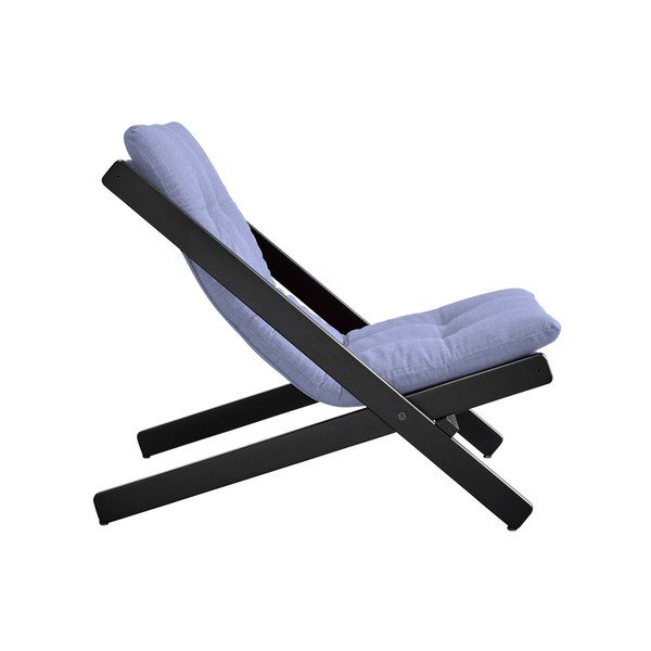 Skladacie kreslo Karup Boogie Black/Blue Breeze-image-4