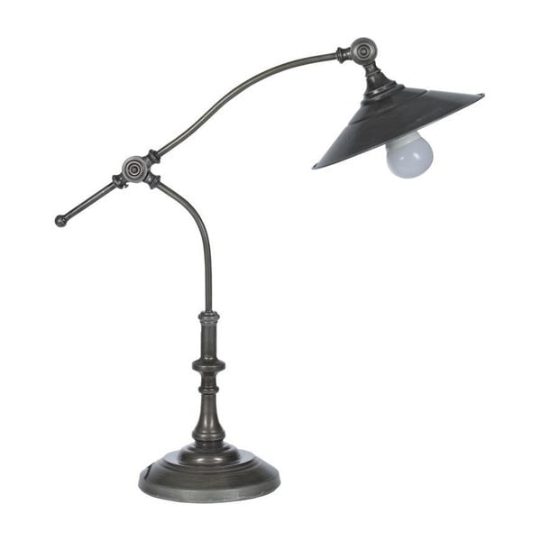 Industriálna stolová lampa Antique Grey