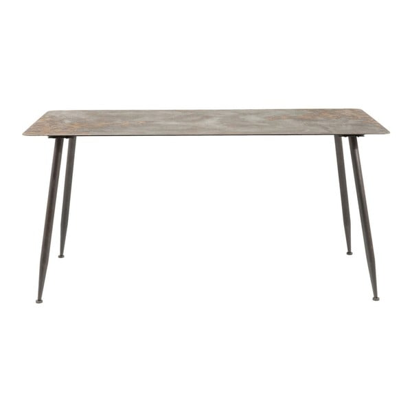 Oceľový jedálenský stôl Kare Design Vintage, 160 x 80 cm