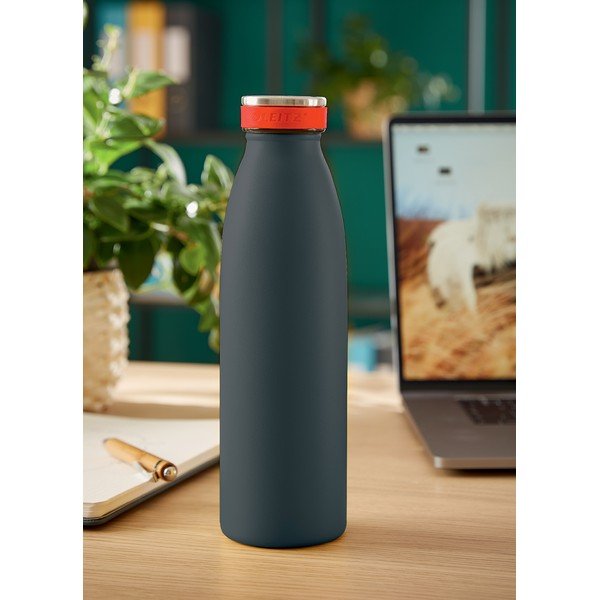 Sivá fľaša na vodu Leitz Cosy, objem 0,5 l-image-1