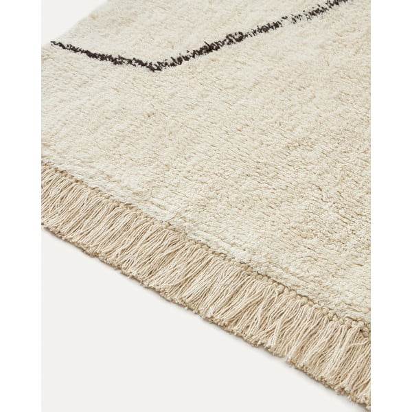 Krémový koberec 160x230 cm Mijas – Kave Home-image-3