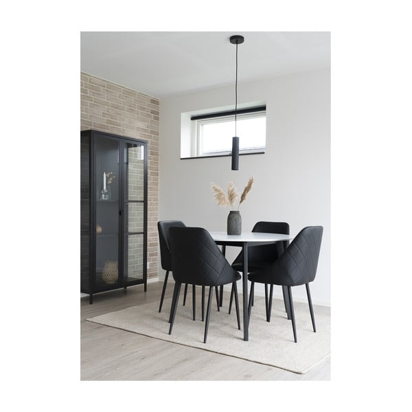 Čierne závesné svietidlo ø 6 cm Paris – House Nordic-image-4