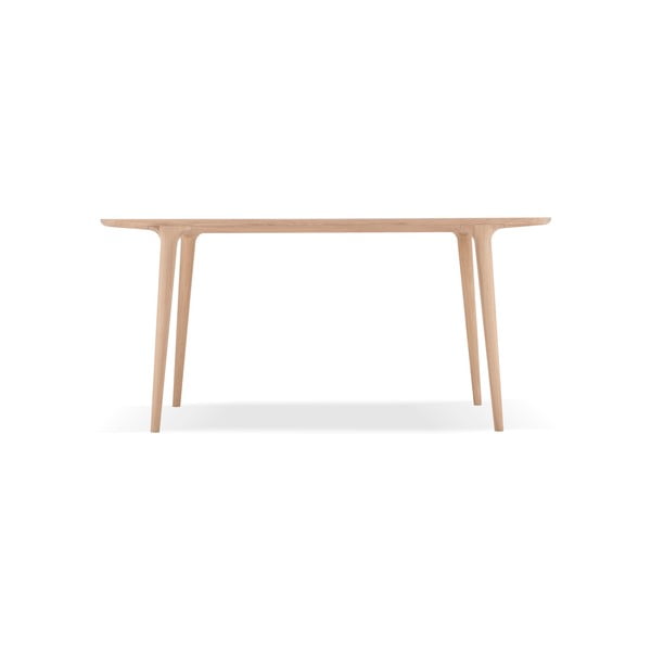 Jedálenský stôl z dubového dreva 90x160 cm Fawn – Gazzda