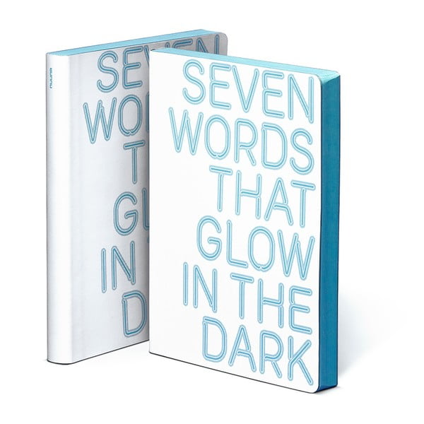 Zápisník Seven Words, 10,8x15 cm