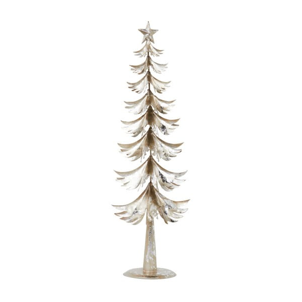 Dekorácia Archipelago Silver Metal Tree, 54 cm