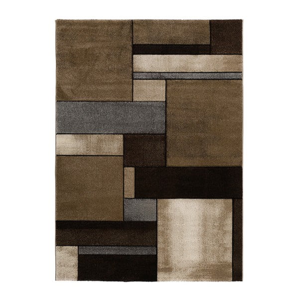 Hnedý koberec Universal Malmo Brown, 120 x 170 cm