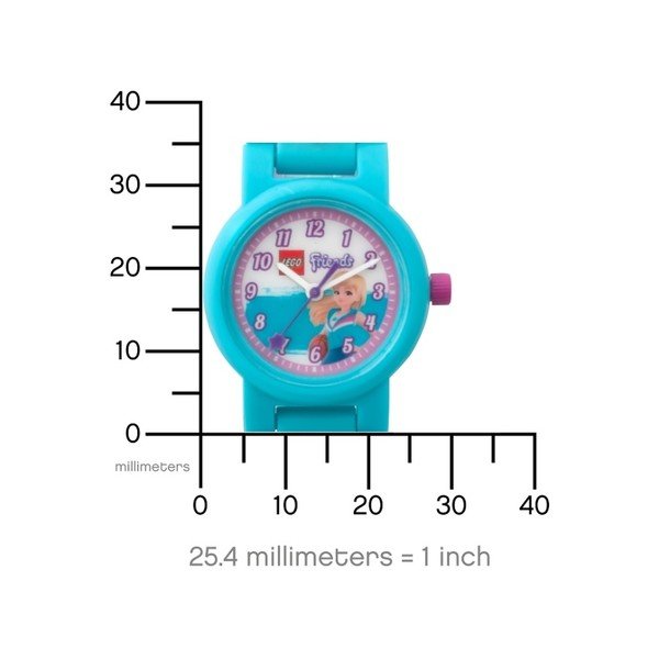 Svetlomodré hodinky LEGO® Friends Stephanie-image-4