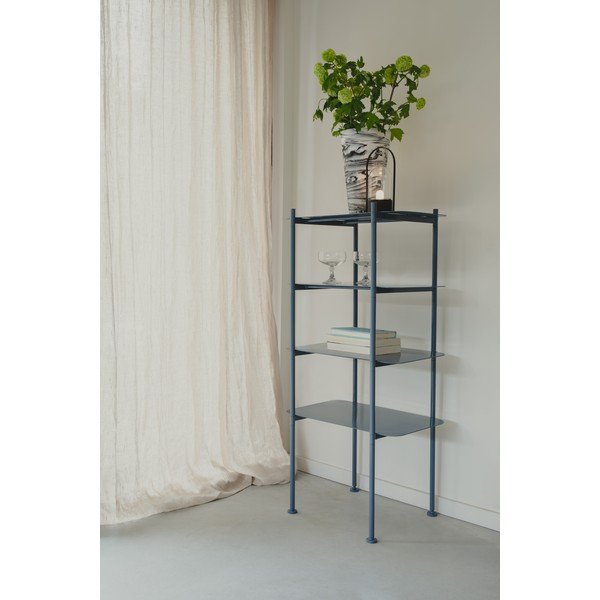 Svetlomodrý kovový regál 50x62 cm River – Zuiver-image-3