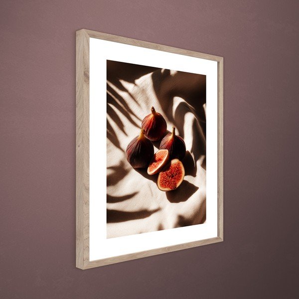 Tlačený obraz s rámom 40x50 cm Ripe Figs – Styler-image-3