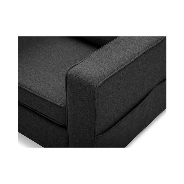 Antracitovosivé kreslo Mazzini Sofas Narcisse-image-3