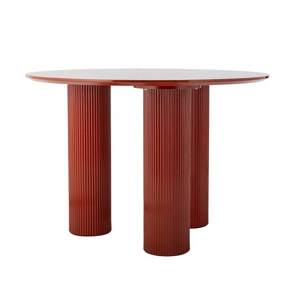 Lesklý okrúhly jedálenský stôl ø 110 cm Della – Bloomingville-image-2