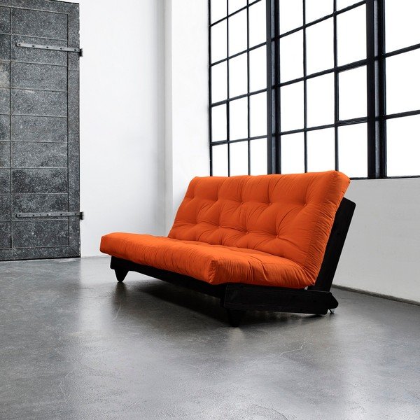 Rozkladacia pohovka Karup Fresh Wenge/Orange-image-1