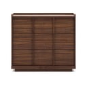 Hnedá komoda v dekore orecha 100x78x50 cm Onix – Kave Home
