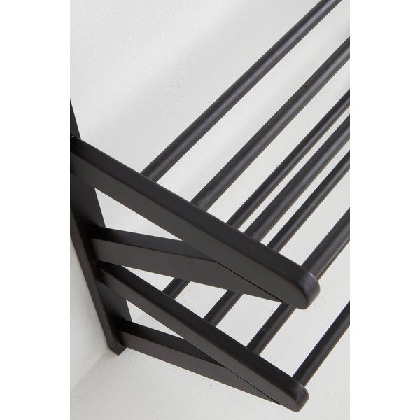 Čierna predsieňová zostava z borovicového dreva 75x190x32 cm Cole – Jotex-image-4