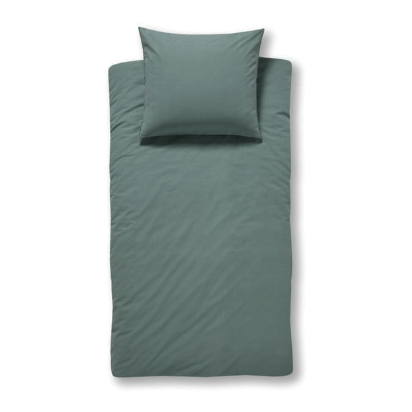 Zelené bavlnené posteľné obliečky Damai Beat Laurel, 200 x 140 cm