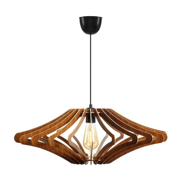 Závesné svietidlo v prírodnej farbe ø 47 cm – Opviq lights-image-3