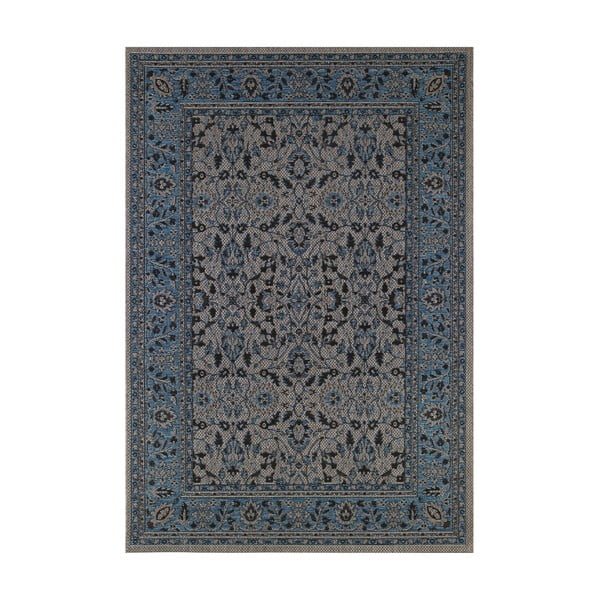 Tmavomodrý vonkajší koberec NORTHRUGS Konya, 200 x 290 cm