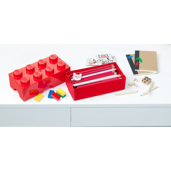 Červený úložný box LEGO®-image-1