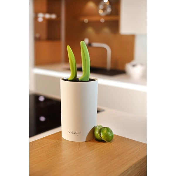 Biely blok na nože Vialli Design Universal-image-4