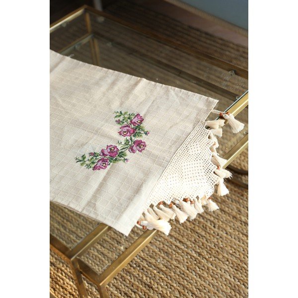 Bavlnený behúň na stôl 45x150 cm Cross - Oyo Concept-image-3