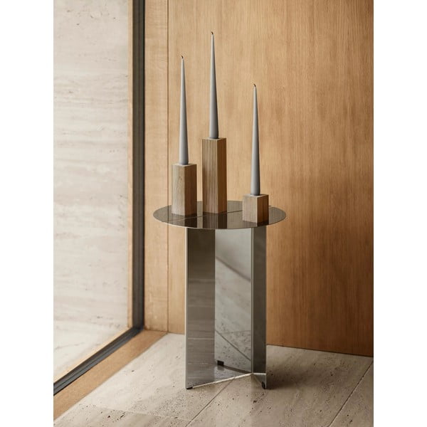 Drevené svietniky v súprave 3 ks Dreva – Blomus-image-1