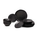 Kameninová jedálenská súprava 18 ks Dark Moon – Bonami Selection