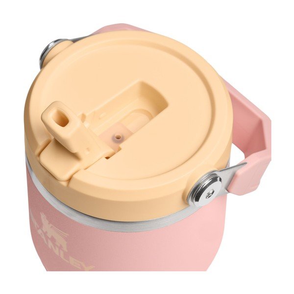 Broskyňová termoska z nehrdzavejúcej ocele 600 ml IceFlow™ Flip Straw 2.0 Tumbler Peach Rose – Stanley-image-2