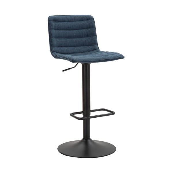 Barová stolička s nastaviteľnou výškou v petrolejovo-čiernej farbe (výška sedadla 61 cm) Malia – Mauro Ferretti