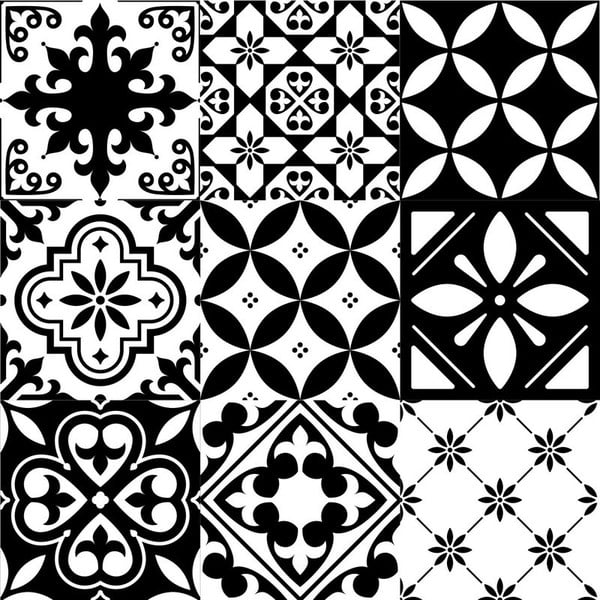 Samolepka na podlahu Ambiance Vanesa, 50 × 50 cm-image-1