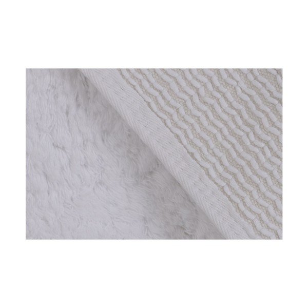 Biela predložka do kúpeľne Confetti Bathmats Organic 1500, 50 × 85 cm-image-1