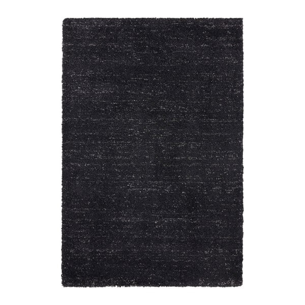 Antracitový koberec Elle Decoration Passion Orly, 80 × 150 cm