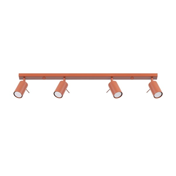 Bodové svietidlo v tehlovej farbe 6x81 cm Etna – Sollux