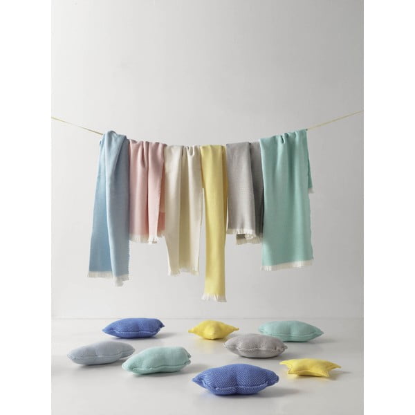 Pastelová modrá detská deka Euromant Zen, 75 x 110 cm-image-1