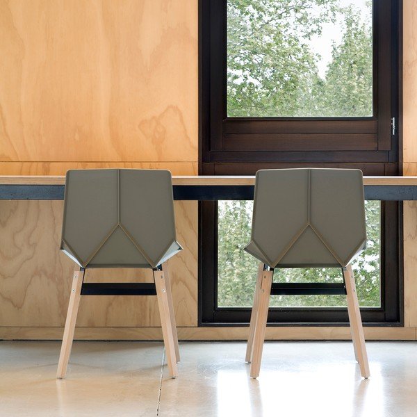 Béžová stolička Mobles 114 Green-image-3