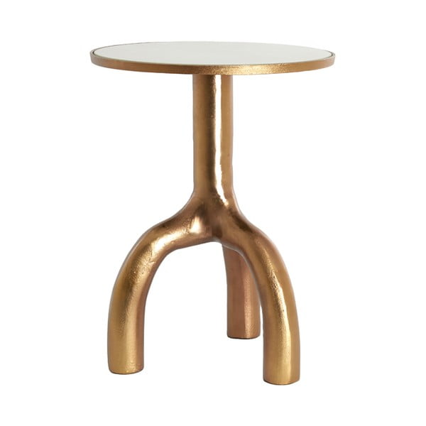 Kovový okrúhly odkladací stolík ø 40,5 cm Mello – Light & Living