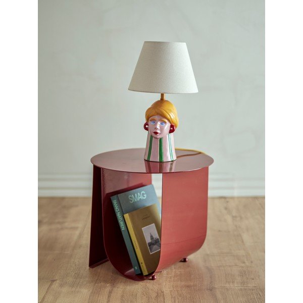 Kovový okrúhly odkladací stolík ø 43 cm Cher – Bloomingville-image-1