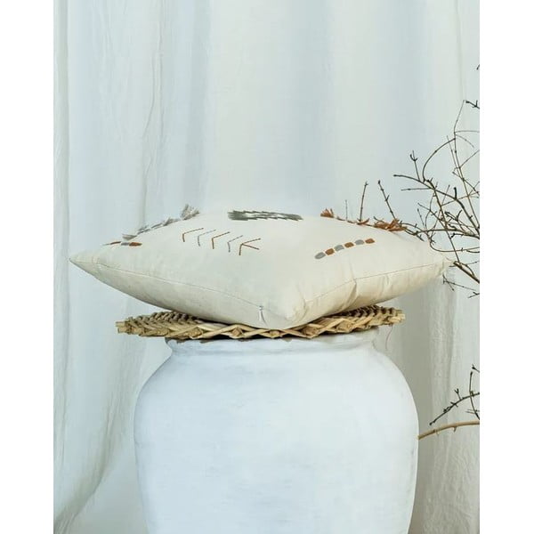 Obliečka na vankúš s prímesou bavlny 45x45 cm – Mila Home-image-1