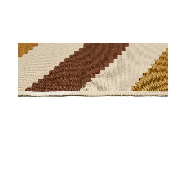 Hnedý koberec ZigZag Brown, 80 × 150 cm-image-3