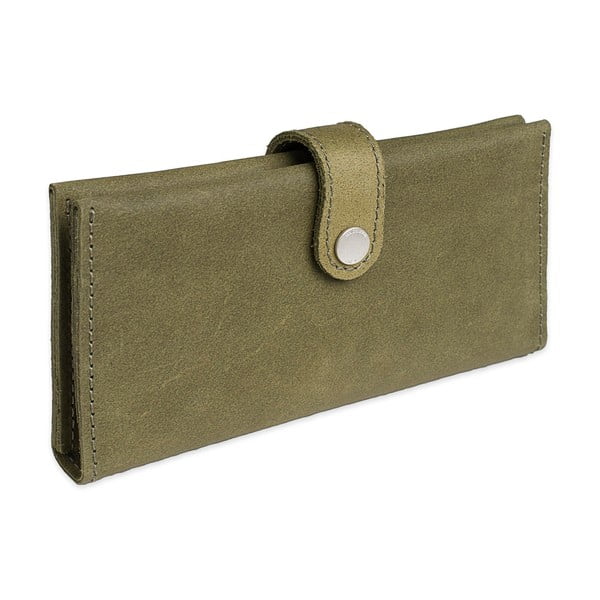Zelená kožená peňaženka Woox Magna Viridita