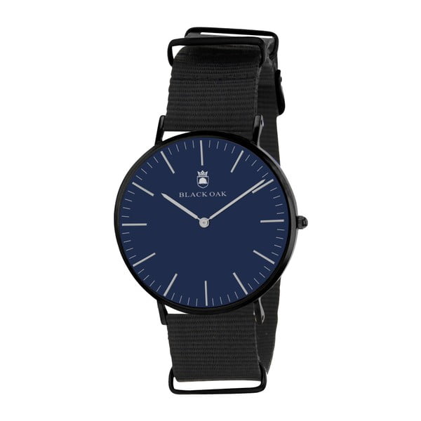 Modro-čierne pánske hodinky Black Oak Parlo