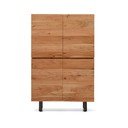 Komoda z masívu akácie v prírodnej farbe 100x155x40,5 cm Uxue – Kave Home